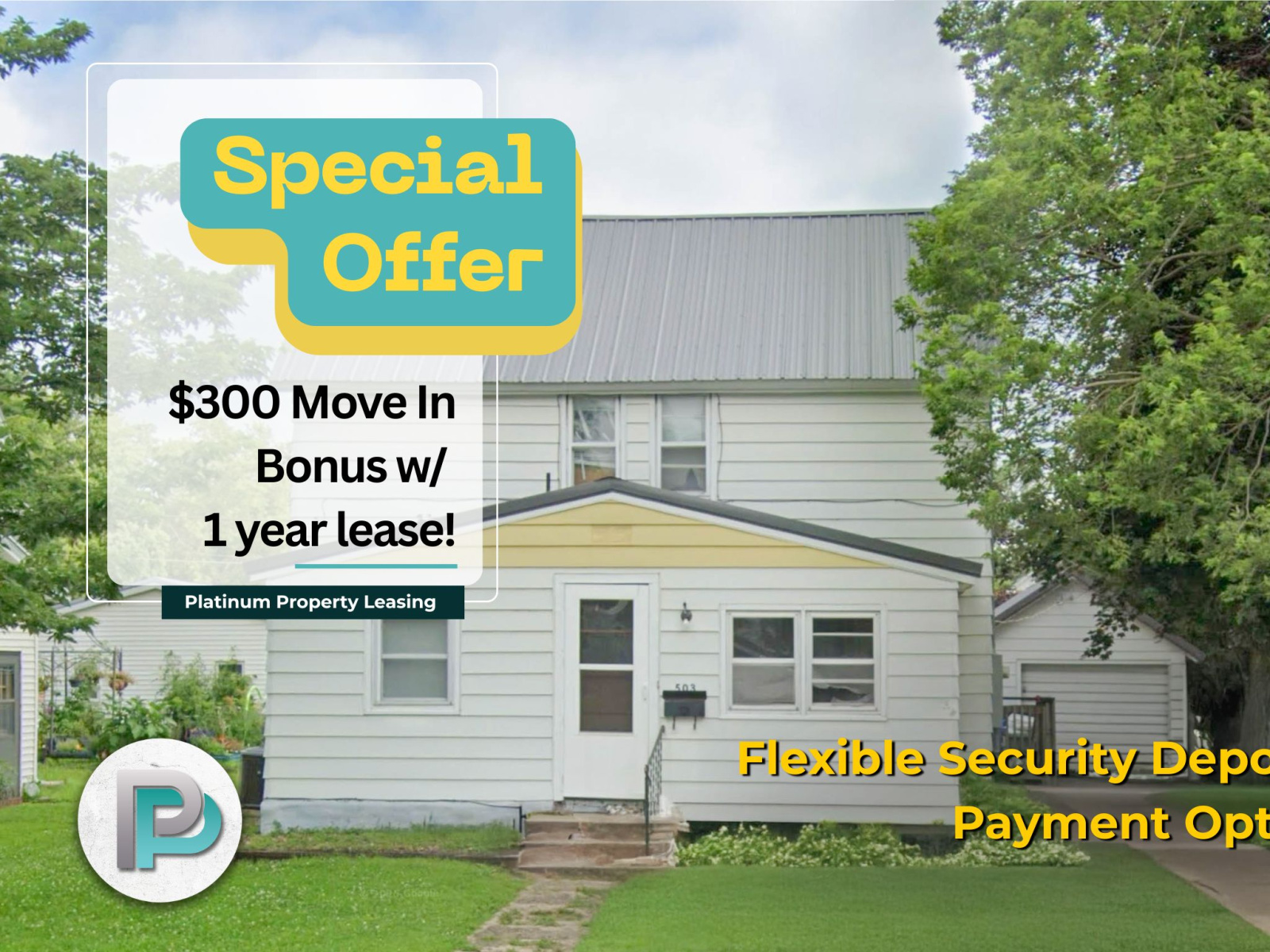 503 17th Ave., Charles City, Iowa 50616, 3 Bedrooms Bedrooms, ,1 BathroomBathrooms,House,For Rent,17th Ave. ,1285