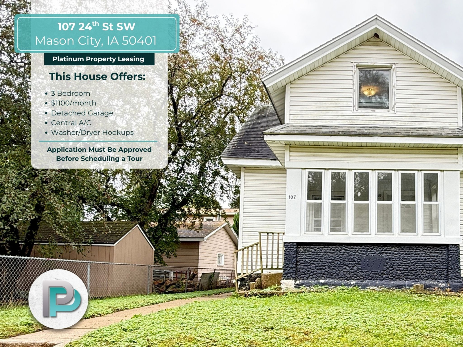 107 24th St SW, Mason City, Iowa 50401, 3 Bedrooms Bedrooms, ,1 BathroomBathrooms,House,For Rent,24th St SW,1389 107 24th St SW, Mason City, Iowa 50401, 3 Bedrooms Bedrooms, ,1 BathroomBathrooms,House,For Rent,24th St SW,1389