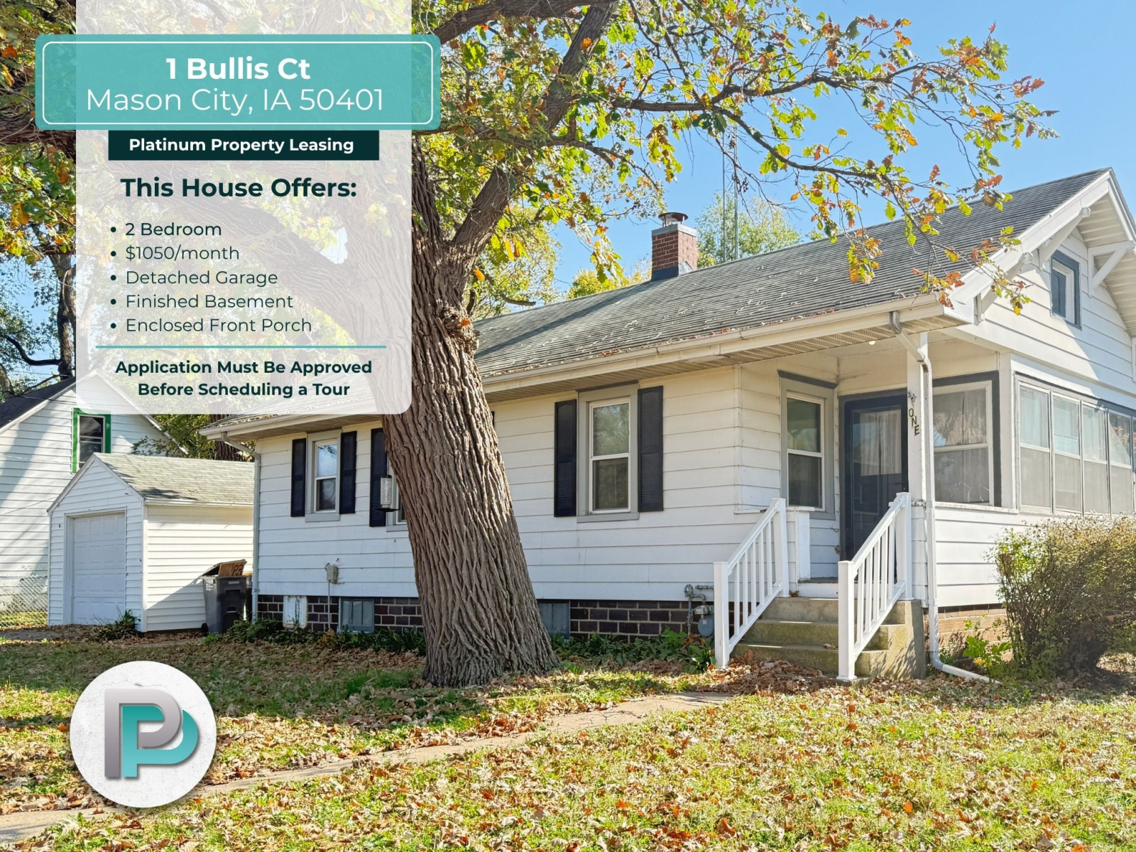 1 Bullis Ct, Mason City, Iowa 50401, 2 Bedrooms Bedrooms, ,1 BathroomBathrooms,House,For Rent,Bullis Ct,1394